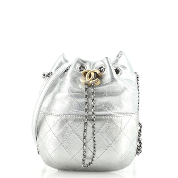 Chanel Gabrielle Drawstring Bag Quilted Calfskin Small