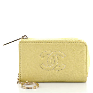 Chanel Timeless Zip Key Pouch Caviar