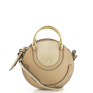 Chloe Pixie Crossbody Bag Leather and Suede Small