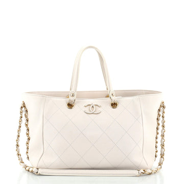 Chanel Neo Soft Shopping Tote Quilted Bullskin Small