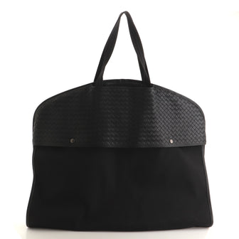 Bottega Veneta Garment Cover Canvas with Intrecciato Detail