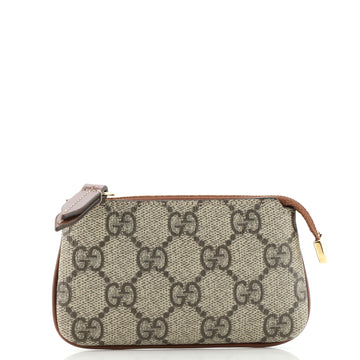 Gucci Key Pouch GG Coated Canvas