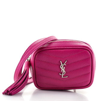Saint Laurent Lou Camera Bag Matelasse Chevron Leather Baby