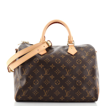 Louis Vuitton Speedy Bandouliere Bag Monogram Canvas 30