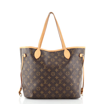 Louis Vuitton Neverfull Tote Monogram Canvas MM