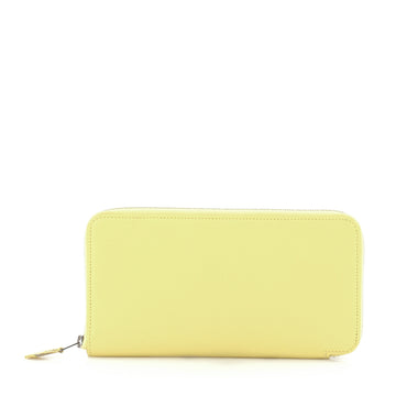 Hermes Azap Zip Around Wallet Silk'in Epsom Long