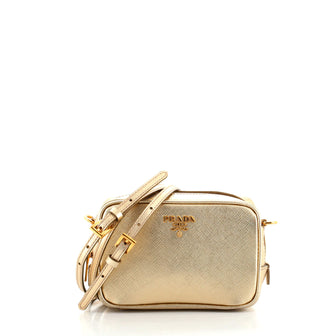 Prada Camera Shoulder Bag Saffiano Leather Small