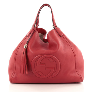 Gucci Soho Shoulder Bag Leather Large