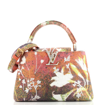 Louis Vuitton Sam Falls ArtyCapucines Bag Embroidered Printed Canvas PM