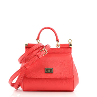 Dolce & Gabbana Miss Sicily Bag Leather Mini