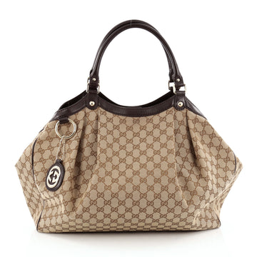 Gucci Sukey Tote GG Canvas Large