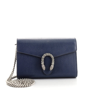 Gucci Dionysus Chain Wallet Leather with Embellished Detail Small