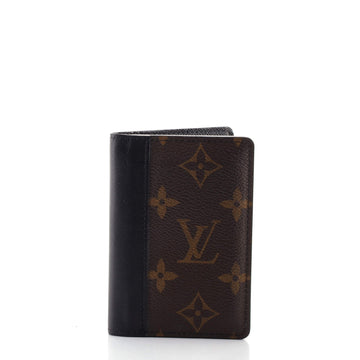 Louis Vuitton Pocket Organizer Macassar Monogram Canvas
