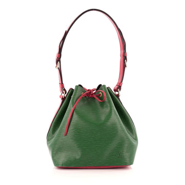 Louis Vuitton Petit Noe Handbag Epi Leather