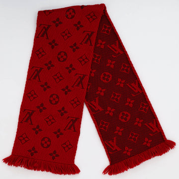 Louis Vuitton Logomania Scarf Wool Blend
