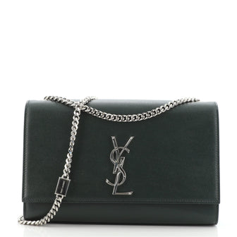 Saint Laurent Classic Monogram Crossbody Bag Calfskin Medium