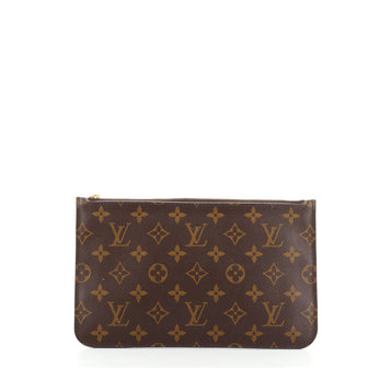 Louis Vuitton Neverfull Pochette Monogram Canvas Large