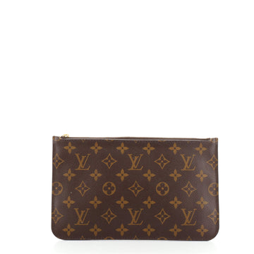 Louis Vuitton Neverfull Pochette Monogram Canvas Large