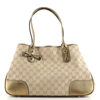 Gucci Princy Tote GG Canvas Medium