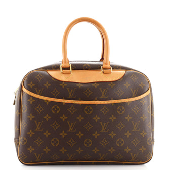 Louis Vuitton Deauville Handbag Monogram Canvas