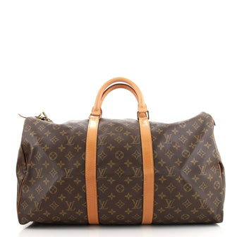 Louis Vuitton Keepall Bag Monogram Canvas 50