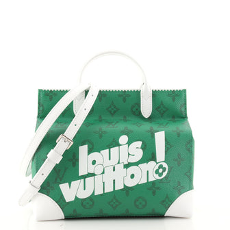 Louis Vuitton Litter Bag Everyday Signature Vintage Monogram Canvas