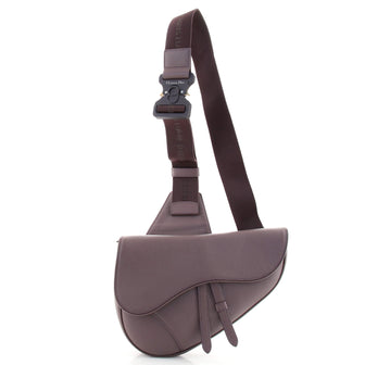 Christian Dior Saddle Crossbody Bag Leather