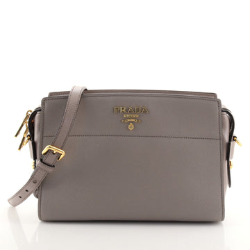 Prada Bibliotheque Crossbody Saffiano Leather