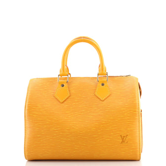 Louis Vuitton Speedy Handbag Epi Leather 25