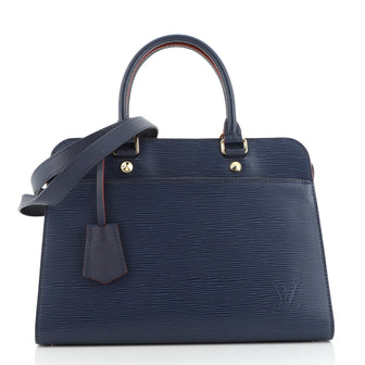 Louis Vuitton Vaneau Handbag Epi Leather MM