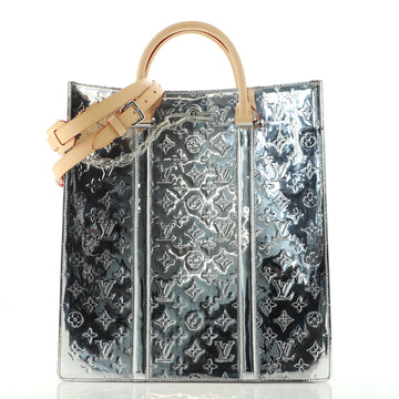 Louis Vuitton Sac Plat Bag Monogram Mirror Coated Canvas