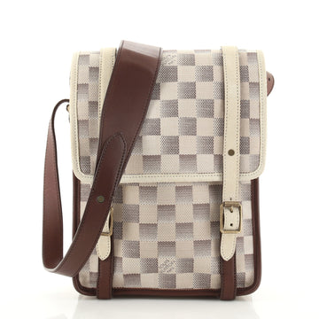 Louis Vuitton Trotteur Handbag Damier Lune