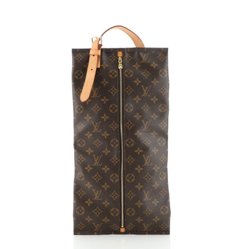 Louis Vuitton Shoe Pouch Monogram Canvas