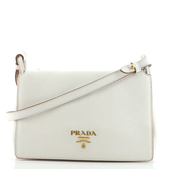 Prada Flap Crossbody Bag Vitello Daino Medium
