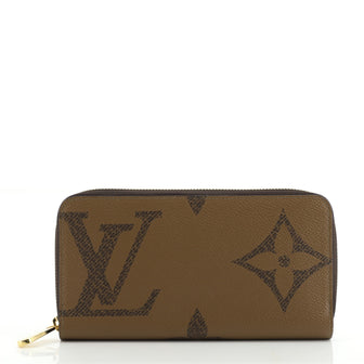 Louis Vuitton Zippy Wallet Reverse Monogram Giant