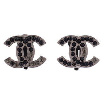 CC Clip-On Earrings Metal with Beads