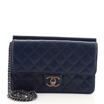 Chanel Crossing Times Flap Bag Quilted Lambskin Medium