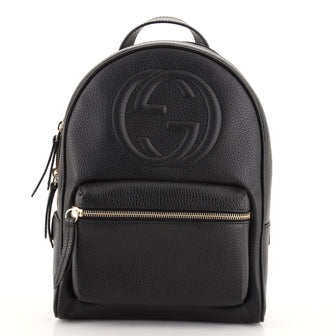 Gucci Soho Chain Backpack Leather