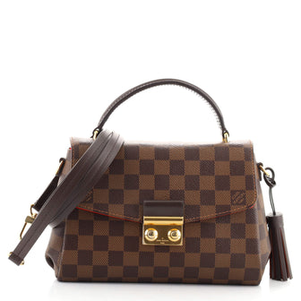 Louis Vuitton Croisette Handbag Damier