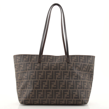 Fendi Roll Tote Zucca Coated Canvas Medium