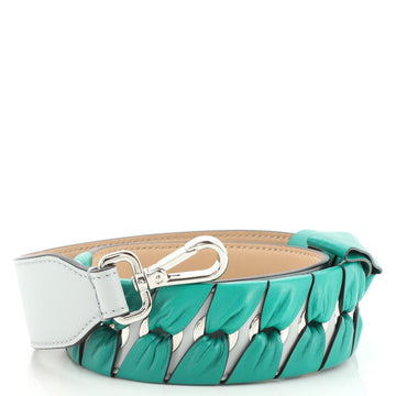 Fendi Strap You Shoulder Strap Braided Leather