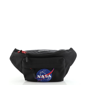 Balenciaga Explorer Belt Bag Canvas with Applique Medium
