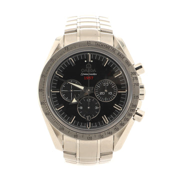 Omega Speedmaster Broad Arrow 1957 Co-Axial Automatic Watch Stainless Steel 42