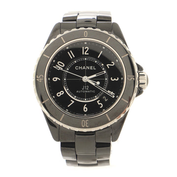 Chanel J12 Automatic Watch Ceramic and Stainless Steel 38