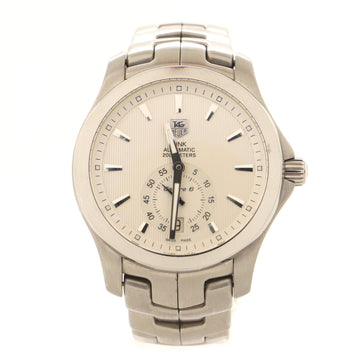 Tag Heuer Tiger Woods Link Calibre 6 Automatic Watch Stainless Steel 39