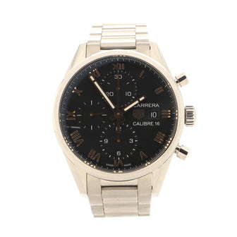 Tag Heuer Carrera Calibre 16 Automatic Watch Stainless Steel 41