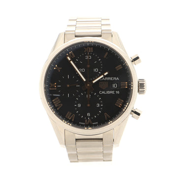 Tag Heuer Carrera Calibre 16 Automatic Watch Stainless Steel 41
