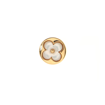 Louis Vuitton Color Blossom Sun Stud Earring Earrings 18K Rose Gold with Mother of Pearl