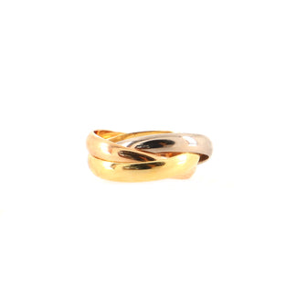 Cartier Trinity Ring 18K Tricolor Gold Medium