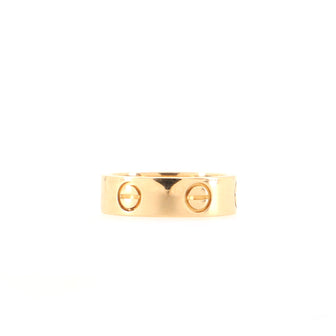 Cartier Love Band Ring 18K Rose Gold